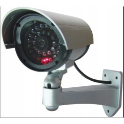 Outlet KAMERA IR LED ATRAPA KAMERY ZEWNĘTRZNEJ Z DIODĄ PODCZERWIEŃ ABS