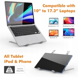 Outlet GRIFEMA GB1054 Stojak na laptopa regulowana wysokość ergonomiczny