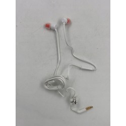 Outlet Słuchawki przewodowe JBL T110 Dokanałowe Białe dł. kabla 1.2 m