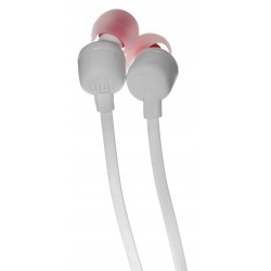Outlet Słuchawki przewodowe JBL T110 Dokanałowe Białe dł. kabla 1.2 m