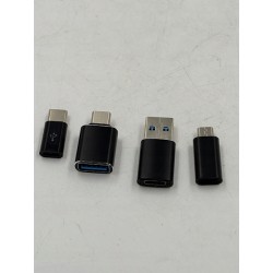 Mepsies Przejściówka Adapter Złączka USB-C USB 3.0 Micro 4szt Plug and Play