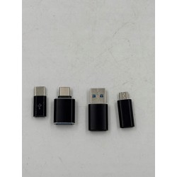 Mepsies Przejściówka Adapter Złączka USB-C USB 3.0 Micro 4szt Plug and Play
