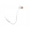 Outlet Słuchawki przewodowe JBL T110 Dokanałowe Białe dł. kabla 1.2 m