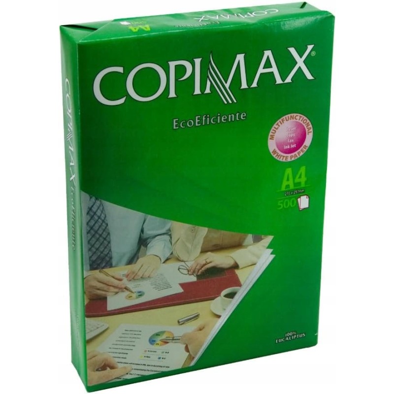 PAPIER BIUROWY CopiMax ksero A4 500 75g/m2 Arkuszy Ekologiczny biały