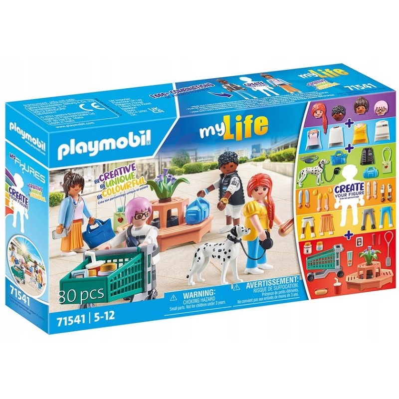 Outlet Playmobil my Life 71541 My Figures: Shopping zestaw kreatywny CE
