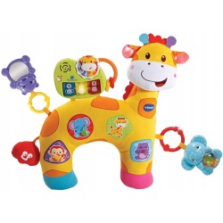 Outlet Vtech Baby 80-506804-Poduszka Żyrafa pluszak z muzyką CE z grzechotk