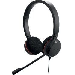 Słuchawki nauszne dł. przewodu 1.2m Jabra Evolve 20 Q714228 czułość 93 dB