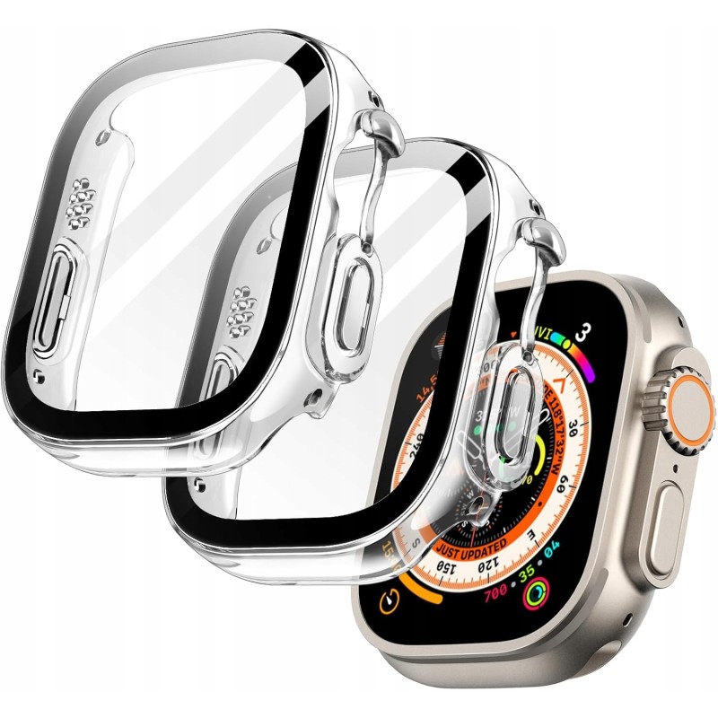 Etui JETech z ochroną ekranu kompatybilne z Apple Watch Ultra 3/2/1 49 mm