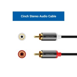 Outlet Kabel deleyCON MK3744 2x RCA (cinch) - 2x RCA (cinch) dł. kabla 5 m