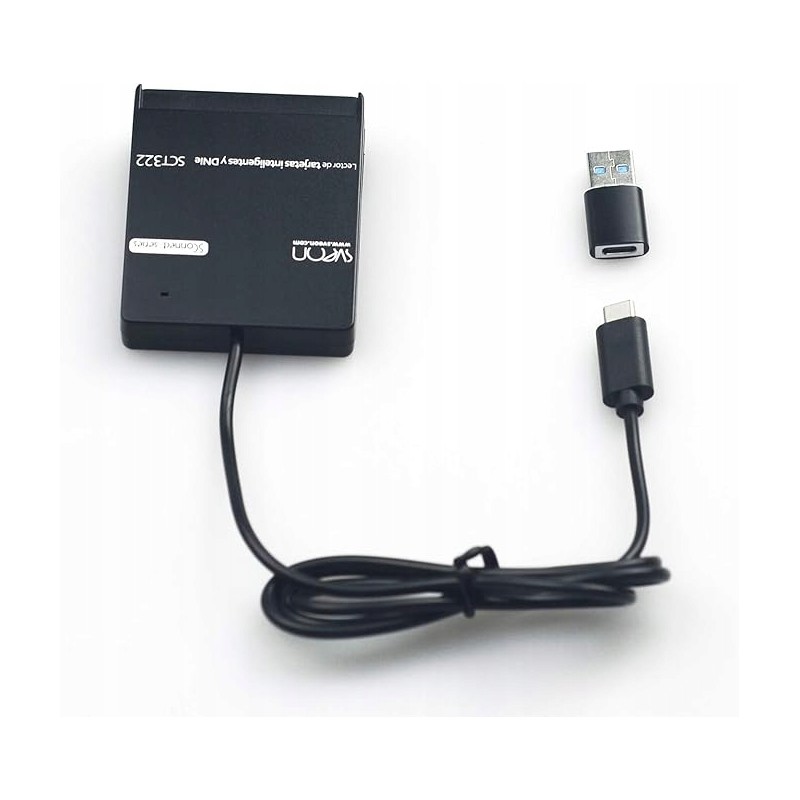 Outlet Czytnik kart inteligentnych Sveon SCT322 Indoor Black