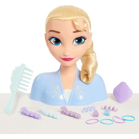 Outlet Głowa do stylizacji Kraina Lodu Frozen Elsa +14 akcesoriów Disney CE