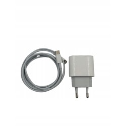 Outlet Ładowarka sieciowa 30W USB-C do iPhone z kablem Lightning biała