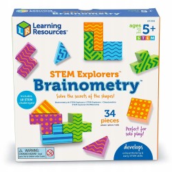 Outlet Klocki Kostki 3D Łamigłówki Zestaw edukacyjny 34 elementy CE