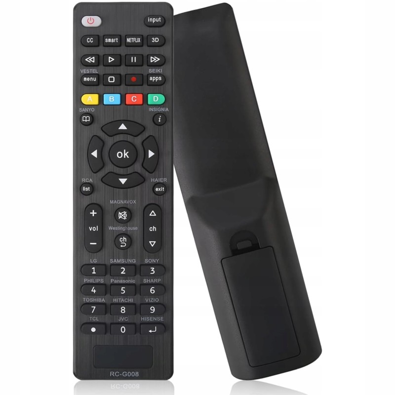 Uniwersalny pilot zamiennik do TV RC-G008 LG SAMSUNG SONY PANASONIC SHARP
