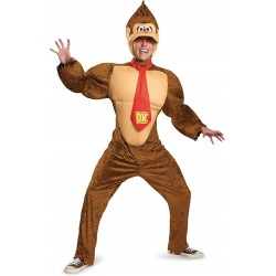 Outlet Strój kostium SuperMario DonkeyKong Małpa Goryl r. L -XL OPIS