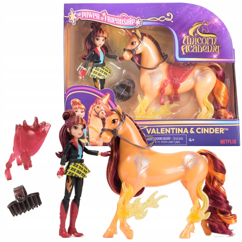 Outlet UNICORN ACADEMY ZESTAW FIGURKI VALENTINA&CINDER DZIEWCZYNA +