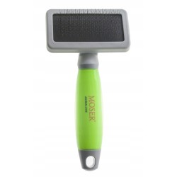 Szczotka do czesania psa Moser, stal nierdzewna, twarda