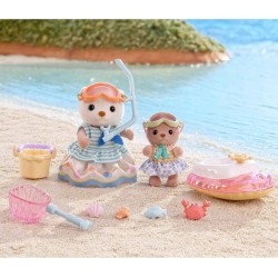 Sylvanian Families zestaw rodzinny figurki + akcesoria kreatywna zabawa