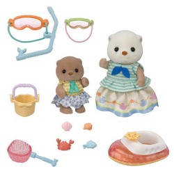 Sylvanian Families zestaw rodzinny figurki + akcesoria kreatywna zabawa