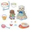 Sylvanian Families zestaw rodzinny figurki + akcesoria kreatywna zabawa