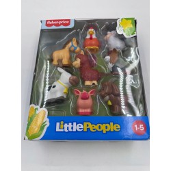 Outlet Fisher Price Little People Zestaw Zwierzątka z farmy GFL21 8szt. CE