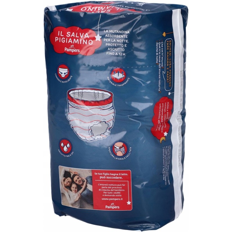 Pieluchomajtki Pampers Pants Rozmiar 8(17-30kg) 10 szt. chłonne 12h