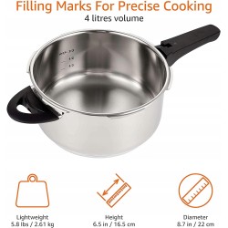 Outlet Szybkowar Amazon 4 l czarny