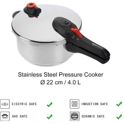 Outlet Szybkowar Amazon 4 l czarny