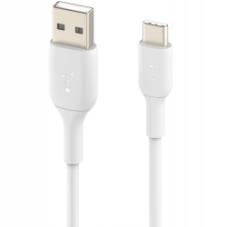 Outlet Kabel Belkin USB - USB typ C dł. kabla 1 m odporne na zgięcia biały