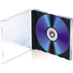 Outlet Standardowe etui na płyty CD zestaw 4 sztuk uniwersalne ergonomiczne