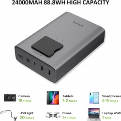 Outlet POWERBANK OMARS 24000 MAH Z GNIAZDEM AC DO LAPTOPA