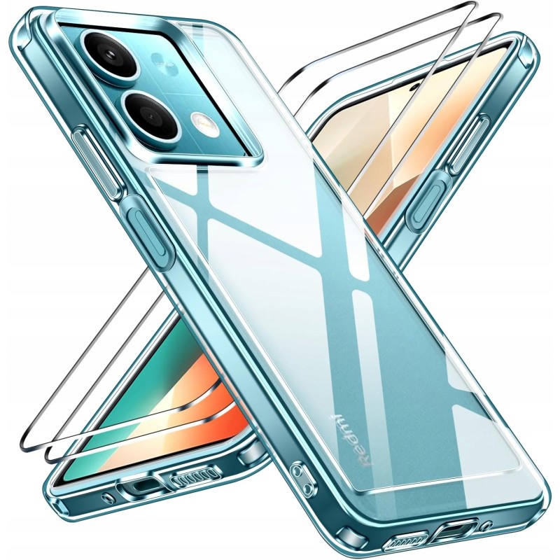 Outlet iVoler Etui dla Xiaomi Redmi Note 13 5G + 2 szt szkło hartowane