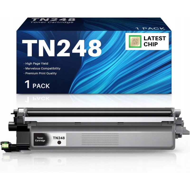 INK4U TN248 kasety z tonerem kompatybilne do Brother TN248BK max 1000 str