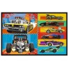 Outlet Puzzle 2x70 elementów Hot Wheels Samochodziki Trefl