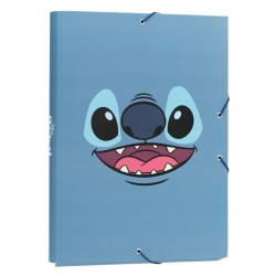 Outlet Teczka na dokumenty Disney Stitch Tropical z gumką A4 24x34x3 cm