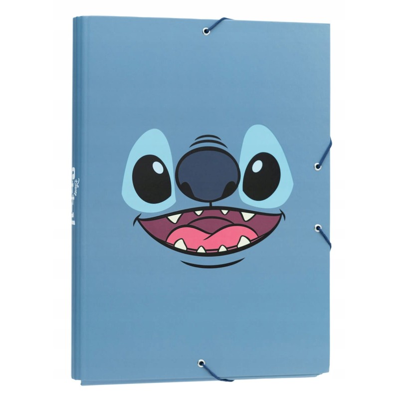 Outlet Teczka na dokumenty Disney Stitch Tropical z gumką A4 24x34x3 cm