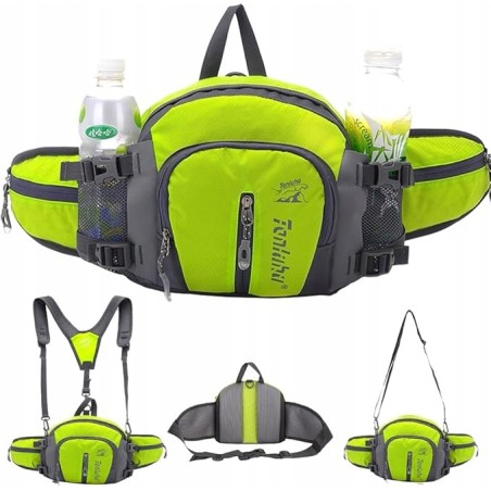 Wielofunkcyjna torba biodrowa w stylu wojskowym wodoodporna 26 x16 x 23 cm