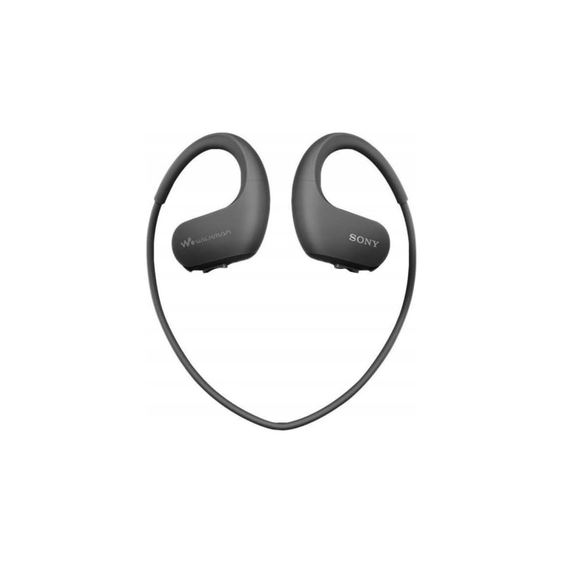 USZKODZONY MP3 Sony NW-WS413B czarny poj. 4 GB odporność na kurz i wode