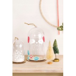 Szablony obrazów Przytulna zima, biały, 9 częściowy