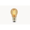 Outlet LEDME żarówka bursztynowa LED filament E27 G45 4 W 2300 K 350 LM