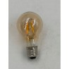 Outlet LEDME żarówka bursztynowa LED filament E27 G45 4 W 2300 K 350 LM