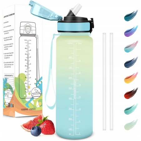 Outlet Motswedi bidon na wodę poj. 1 L BPA-free szczelny ergonomiczny OPIS