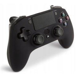 USZKODZONY Pad bezprzewodowy/przewodowy do PS4 PowerA czarny 12 przycisków