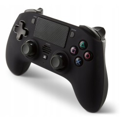 USZKODZONY Pad bezprzewodowy/przewodowy do PS4 PowerA czarny 12 przycisków