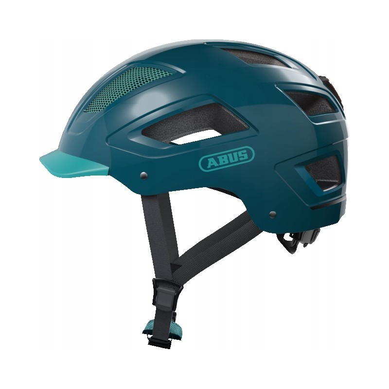 Kask rowerowy Abus Hyban 2.0 Core Green r. L 56-61cm z lampką