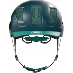 Kask rowerowy Abus Hyban 2.0 Core Green r. L 56-61cm z lampką