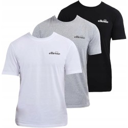 Outlet Ellesse Azzini SHZ22415 męski T-shirt zestaw 3 sztuk r.M regularfit