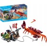 Outlet Playmobil Pirates Walka z ogromnym krabem zestaw z Figurką Pirata