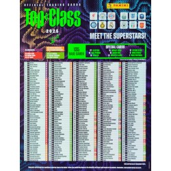 Karty sportowe Panini FIFA Top Class 2025 - box 24 saszetki