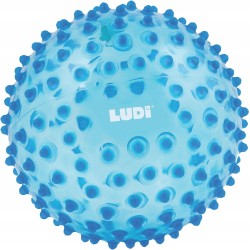 Outlet Piłka Gumowe Ludi niebieski